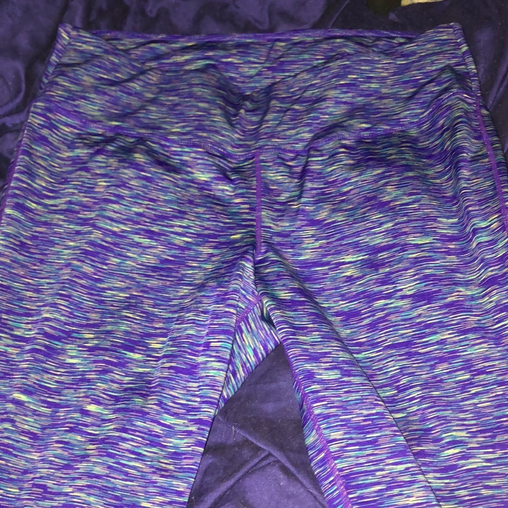 Super cute Purple and Green Leggings